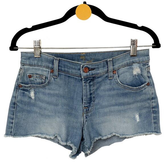 7 For All Mankind Pants - 7 For All Mankind Distressed Denim Shorts – Size 29
